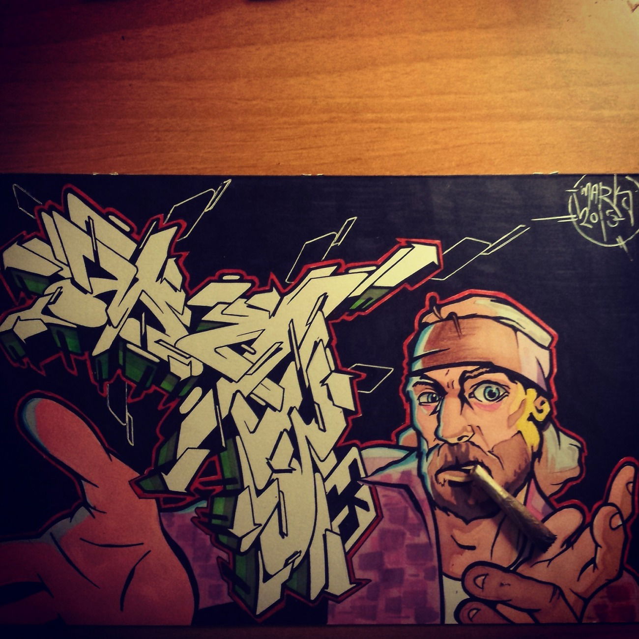 Graffiti Sketch - Photo by mark_szo (2015)