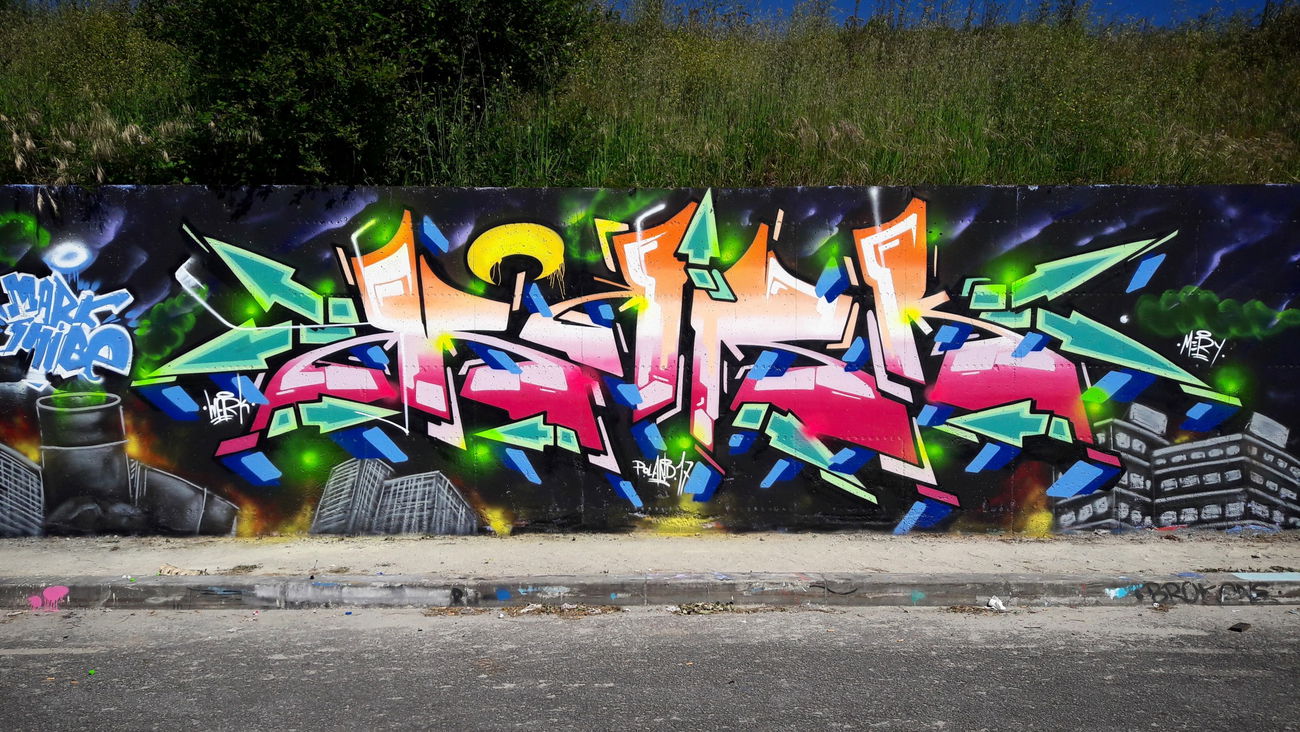 Graffiti Wall - Photo by mark_szo (2017)