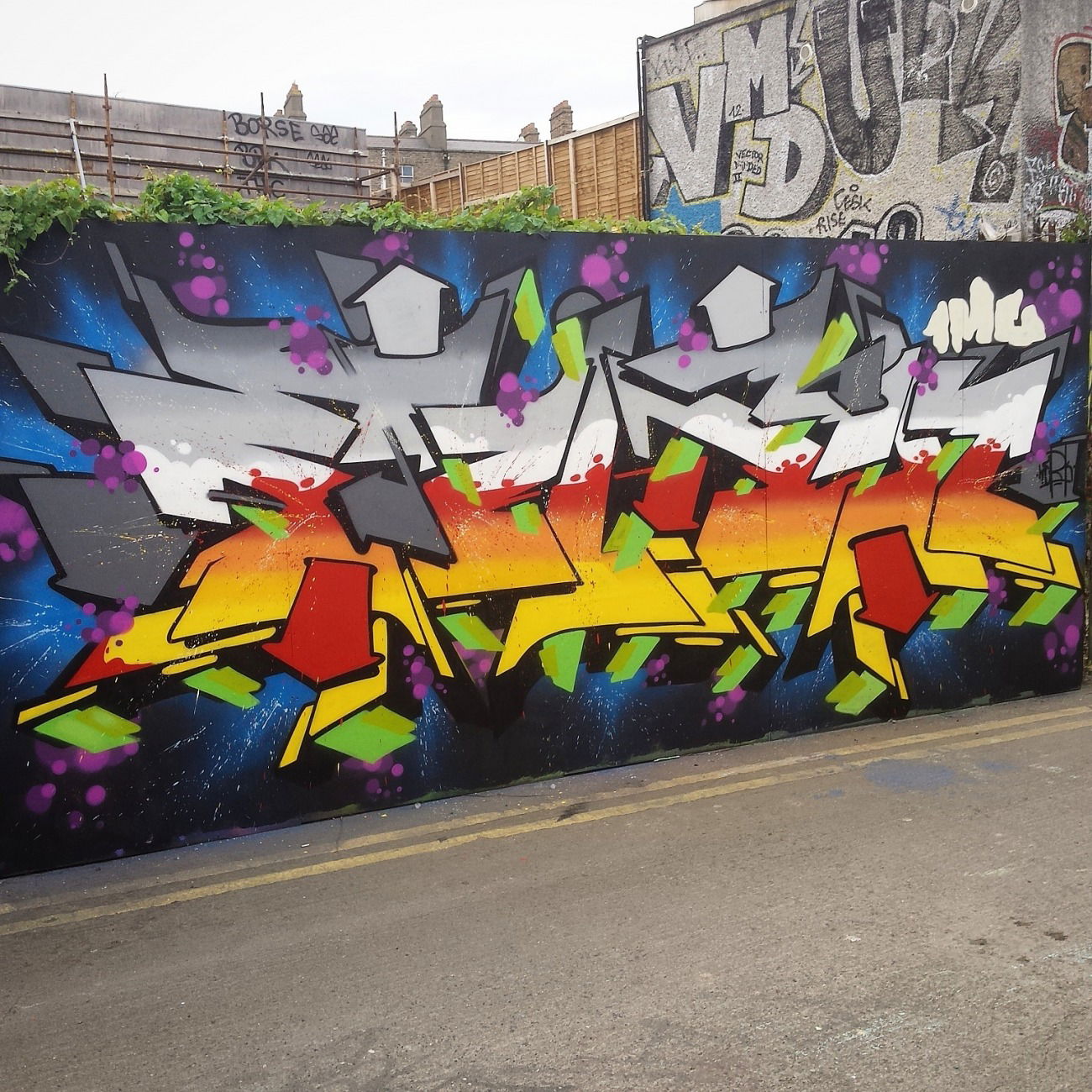 Graffiti Wall - Photo by mark_szo (2016)