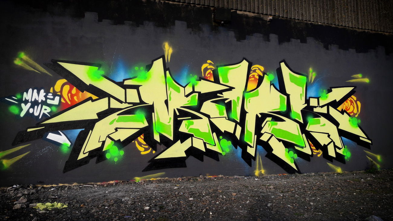 Graffiti Wall - Photo by mark_szo (2017)