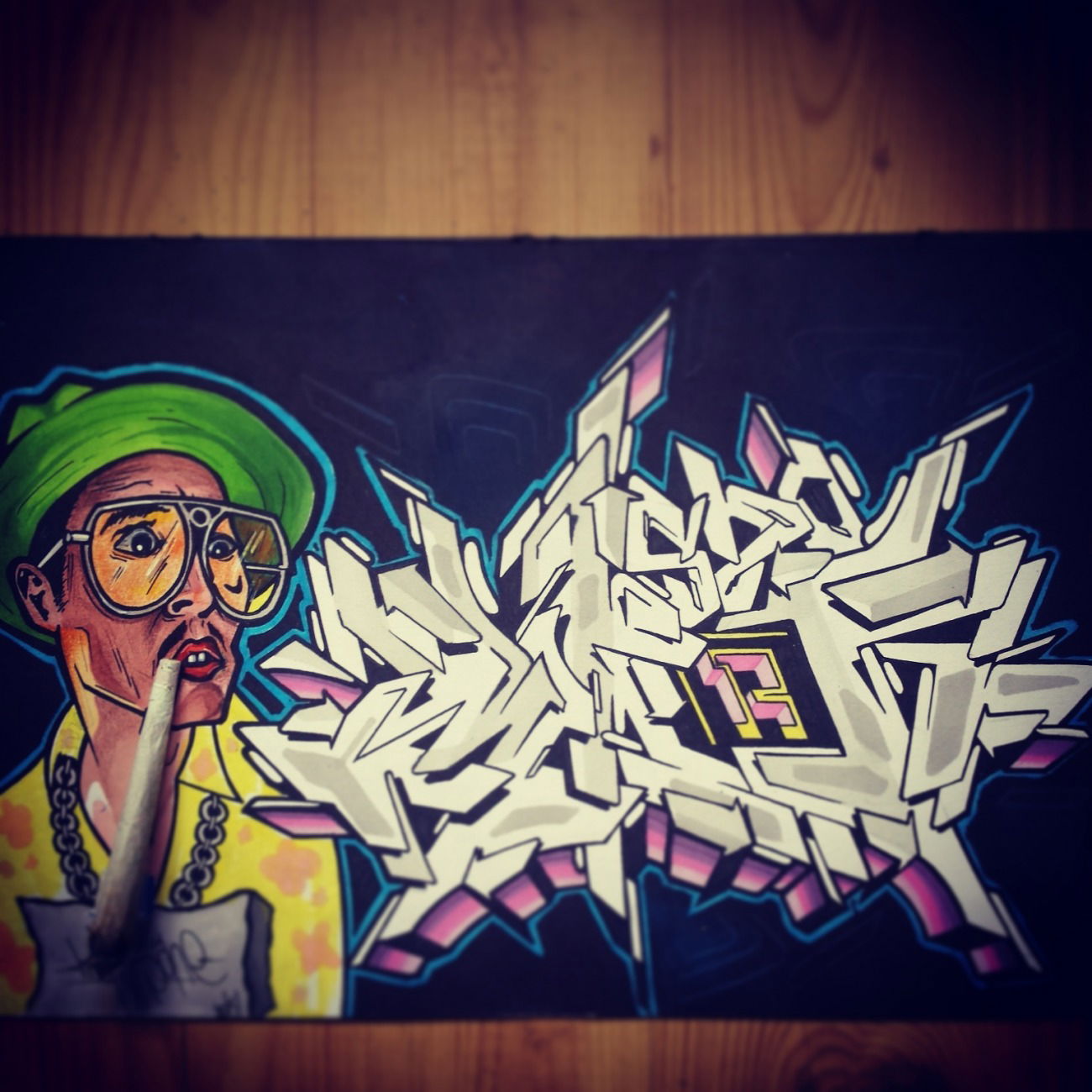 Graffiti Sketch - Photo by mark_szo (2015)
