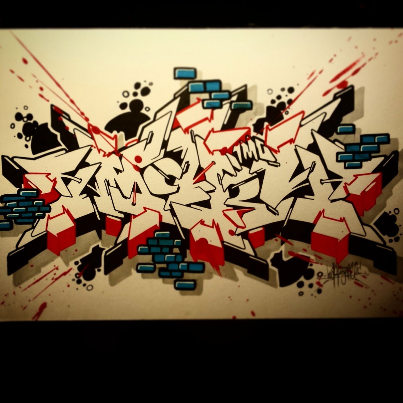 Graffiti Sketch - Photo by mark_szo (2016)