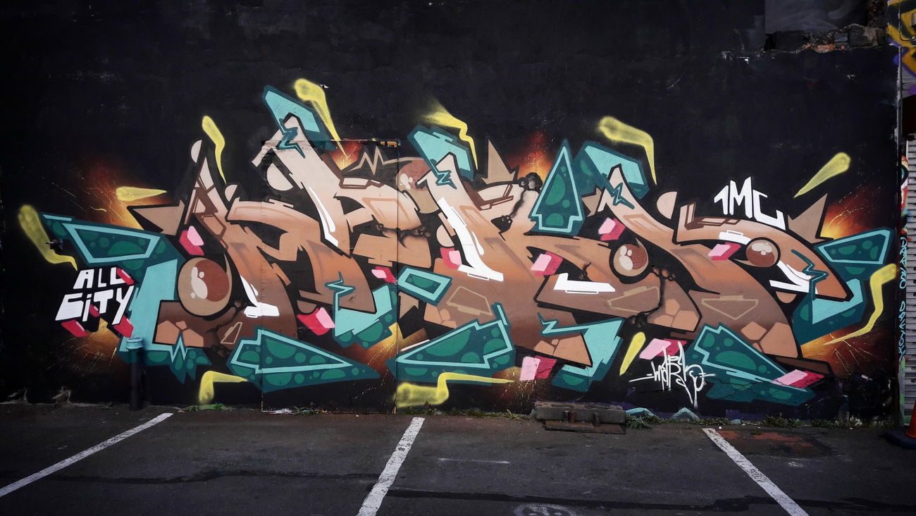 Graffiti Wall - Photo by mark_szo (2017)