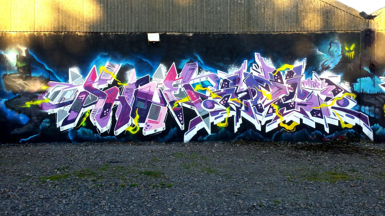 Graffiti Wall - Photo by mark_szo (2015)