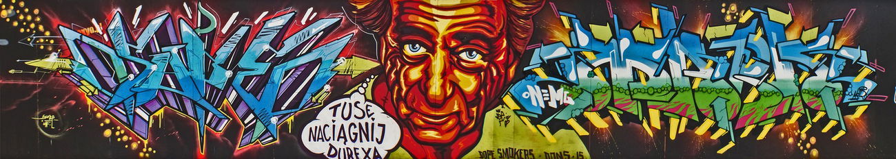 Graffiti Wall in Jelenia góra - Photo by mark_szo (2015)