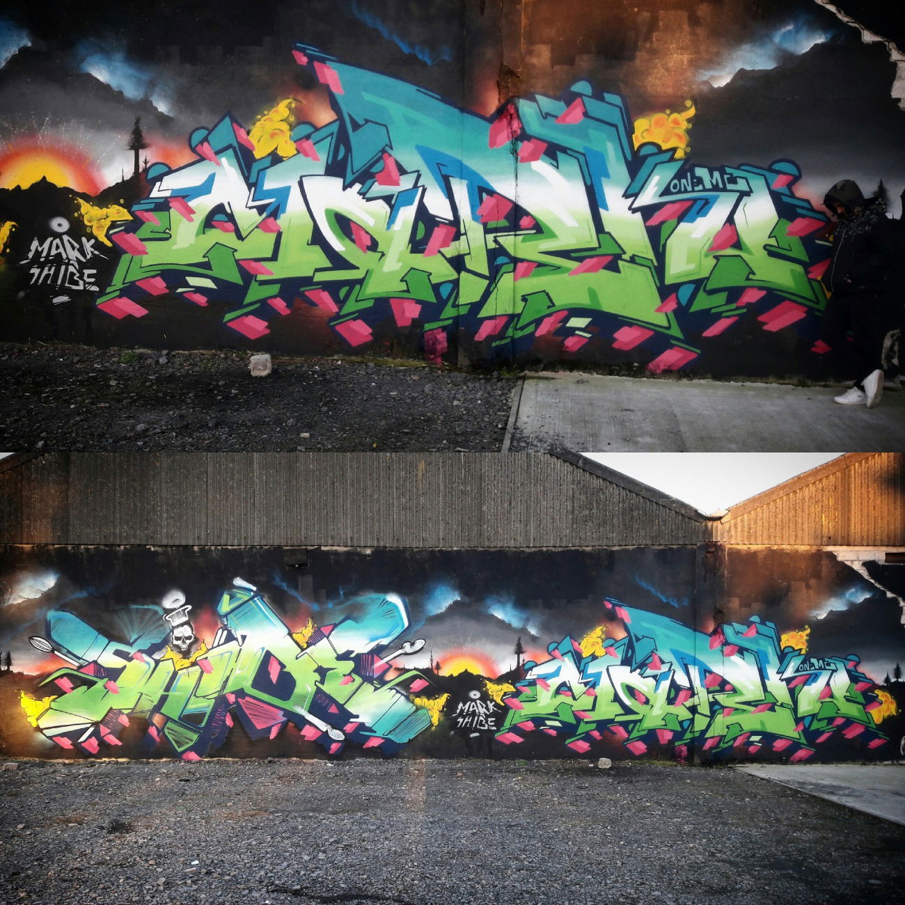 Graffiti Wall - Photo by mark_szo (2017)