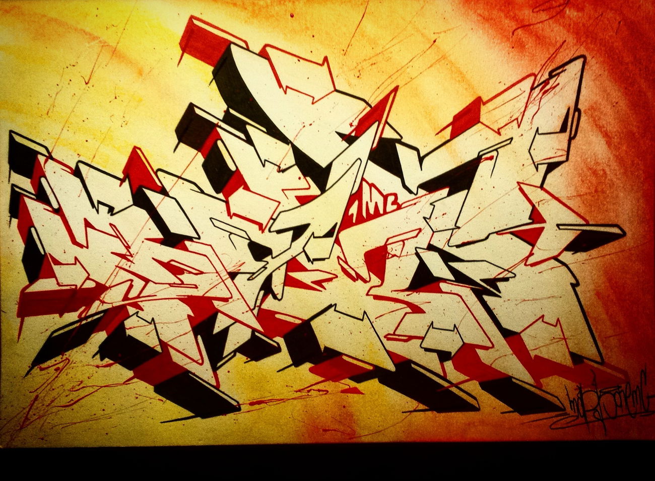 Graffiti Sketch - Photo by mark_szo (2016)