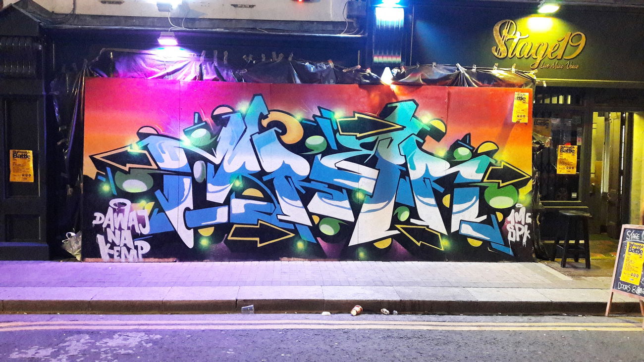 Graffiti Wall - Photo by mark_szo (2017)