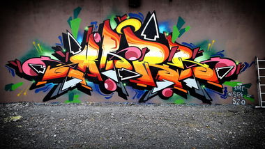 Graffiti Wall - Photo by mark_szo (2017)