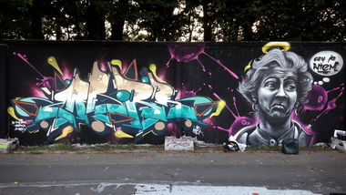 Graffiti Wall - Photo by mark_szo (2017)