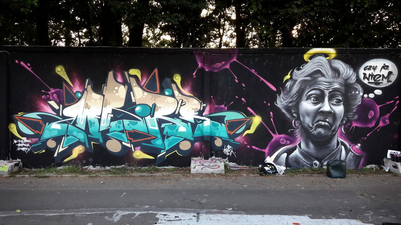 Graffiti Wall - Photo by mark_szo (2017)