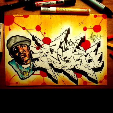 Graffiti Sketch - Photo by mark_szo (2016)