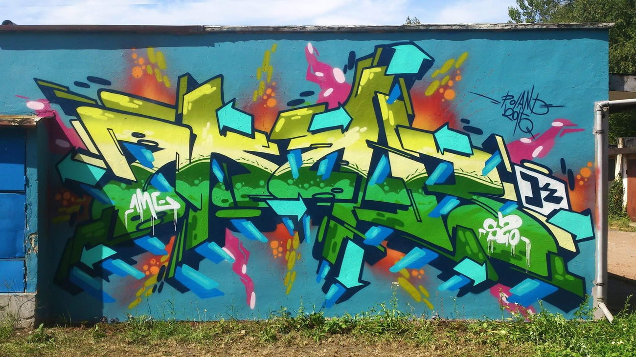 Graffiti Wall - Photo by mark_szo - askor, żory (2015)