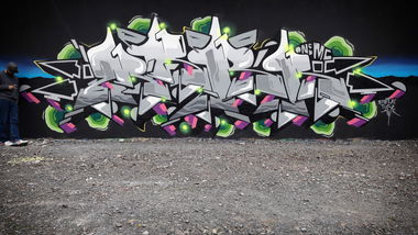 Graffiti Wall - Photo by mark_szo (2017)