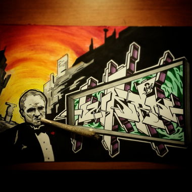 Graffiti Sketch - Photo by mark_szo (2015)