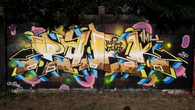 Graffiti Wall - Photo by mark_szo (2017)