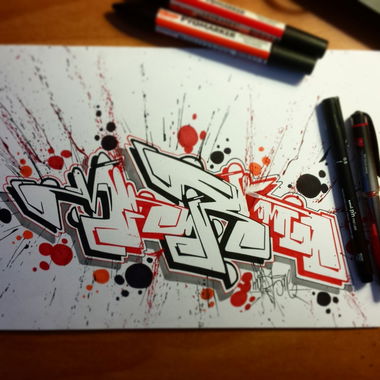 Graffiti Sketch - Photo by mark_szo (2016)