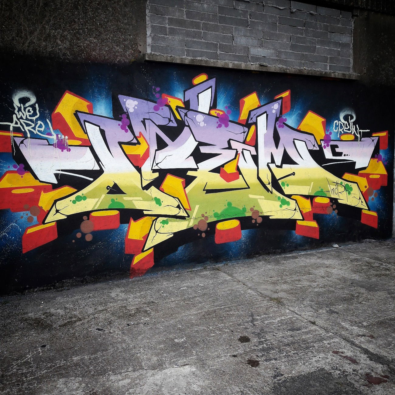 Graffiti Wall - Photo by mark_szo - mark1mc (2016)