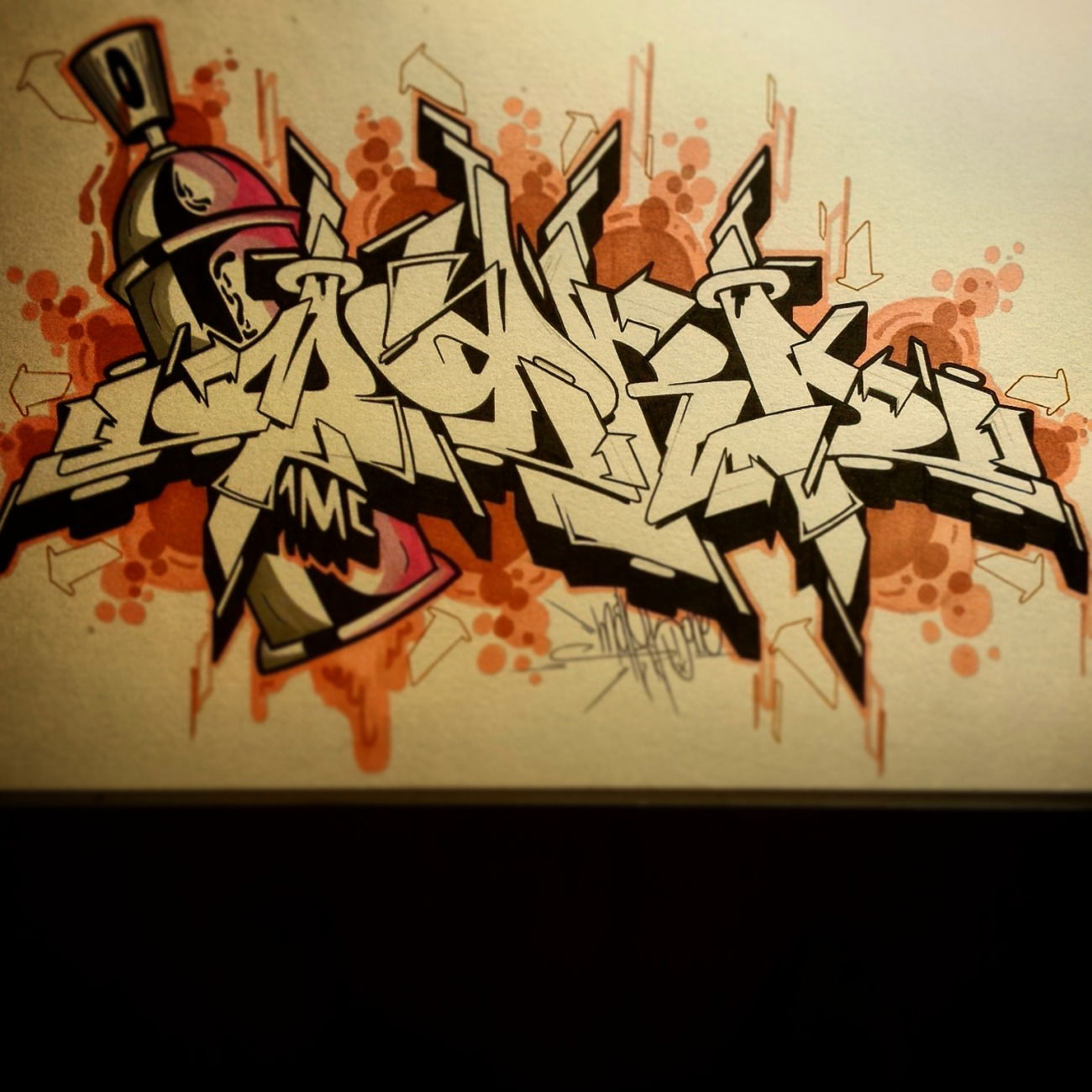 Graffiti Sketch - Photo by mark_szo (2015)
