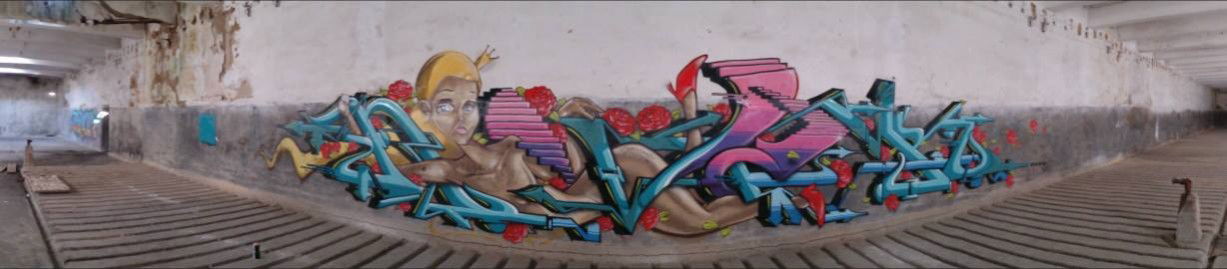 Graffiti Wall in Rijeka - Photo by mars1397 - novak, mars