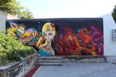 Graffiti Wall in Split - Photo by mars1397 - Rock, Mars, Miles