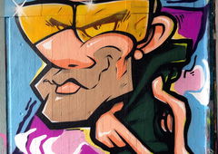 Graffiti Wall in Deutschland - Photo by maruh - morphosew48, aenyou, aenyouuwax (2019)