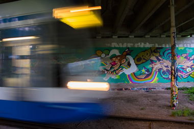 Graffiti Wall in Amsterdam - Photo by maruh - UWAX, ASC, ATC (2015)