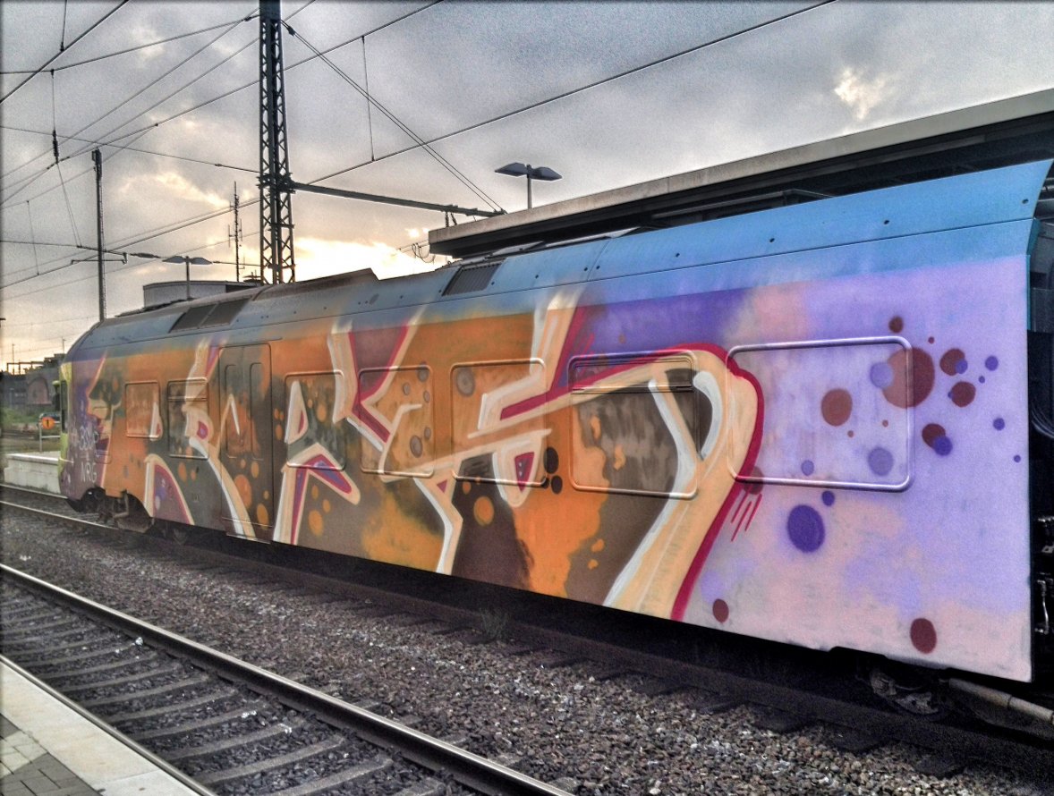 Graffiti Train - Photo by marvinjonataylor
