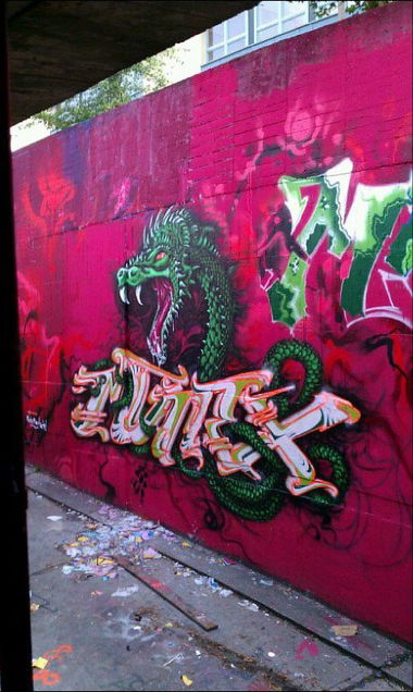 Graffiti Wall - Photo by marx (2010)