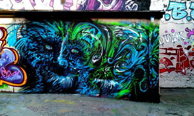 Graffiti Wall - Photo by marx