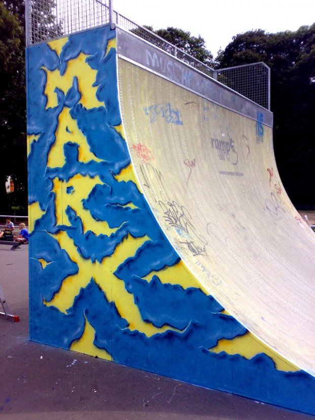 Graffiti Bombing - Photo by marx