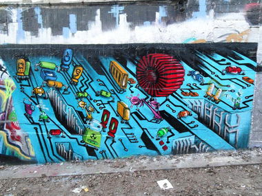 Graffiti Wall - Photo by marx