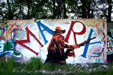 Graffiti Wall - Photo by marx