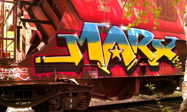 Graffiti Train - Photo by marx