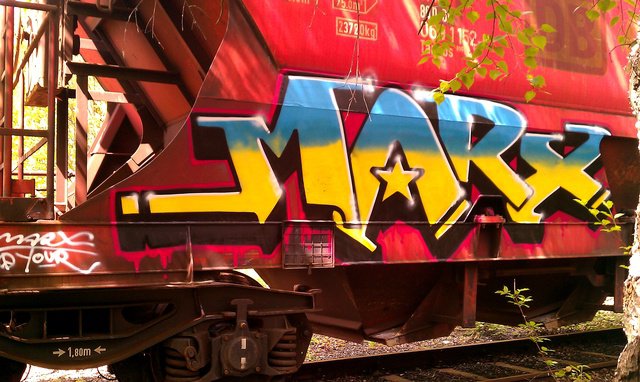Graffiti Train - Photo by marx