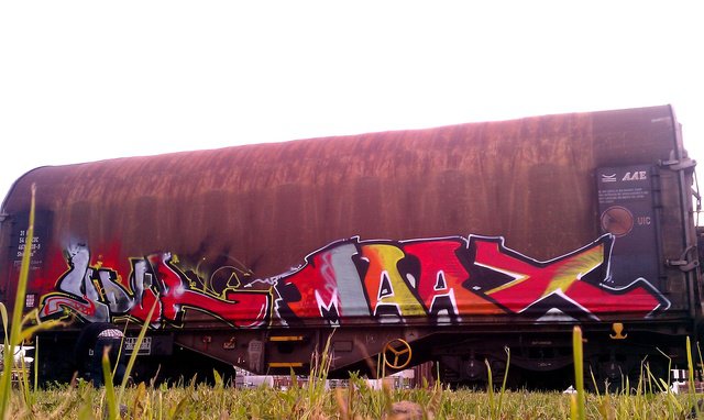 Graffiti Train - Photo by marx