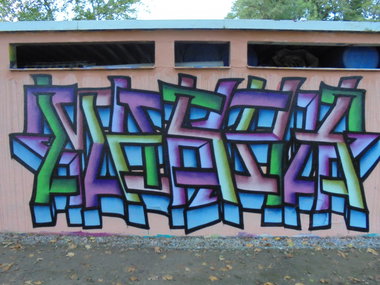 Graffiti Wall - Photo by masekwriting