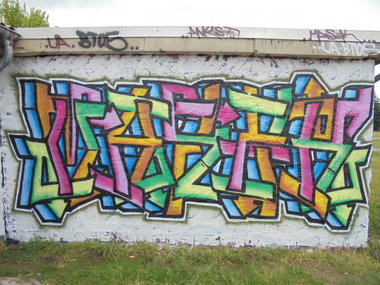 Graffiti Wall - Photo by masekwriting