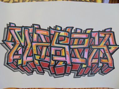 Graffiti Wall - Photo by masekwriting