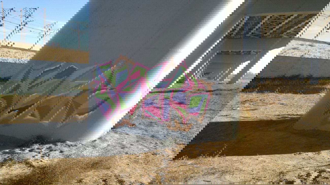 Graffiti Wall in Astrakhan - Photo by masezman (2013)