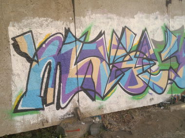 Graffiti Wall - Photo by masezman