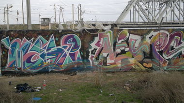 Graffiti Wall - Photo by masezman (2015)