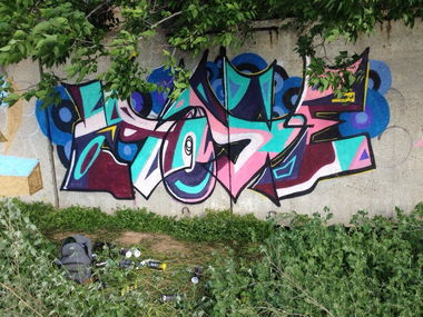 Graffiti Wall - Photo by masezman (2017)