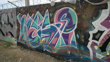 Graffiti Wall - Photo by masezman (2015)