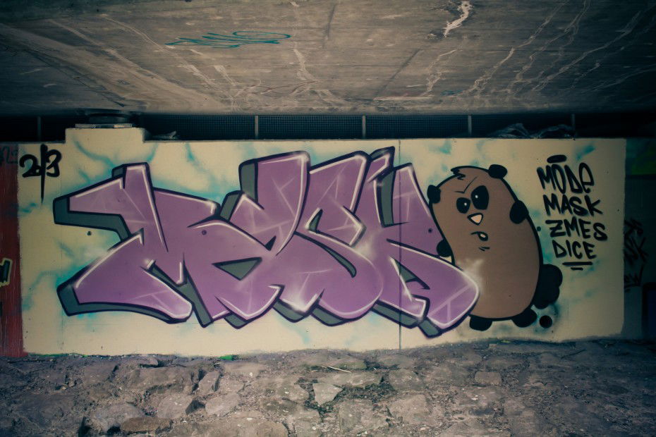 Graffiti Wall - Photo by mask (2013)