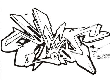 Graffiti Sketch - Photo by mastone - MASTONE (2011)