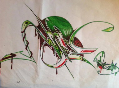Graffiti Sketch - Photo by mastone - mastone (2012)