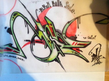 Graffiti Sketch - Photo by mastone - mastone