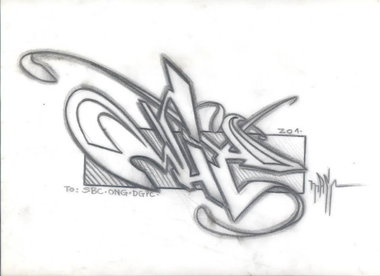 Graffiti Sketch - Photo by mastone - mastone