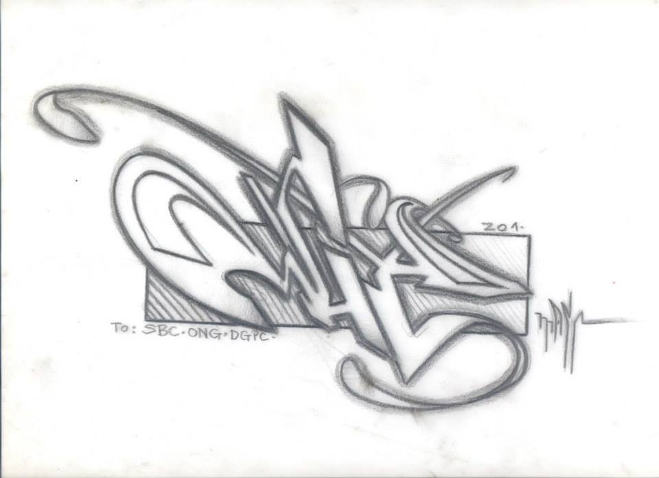 Graffiti Sketch - Photo by mastone - mastone